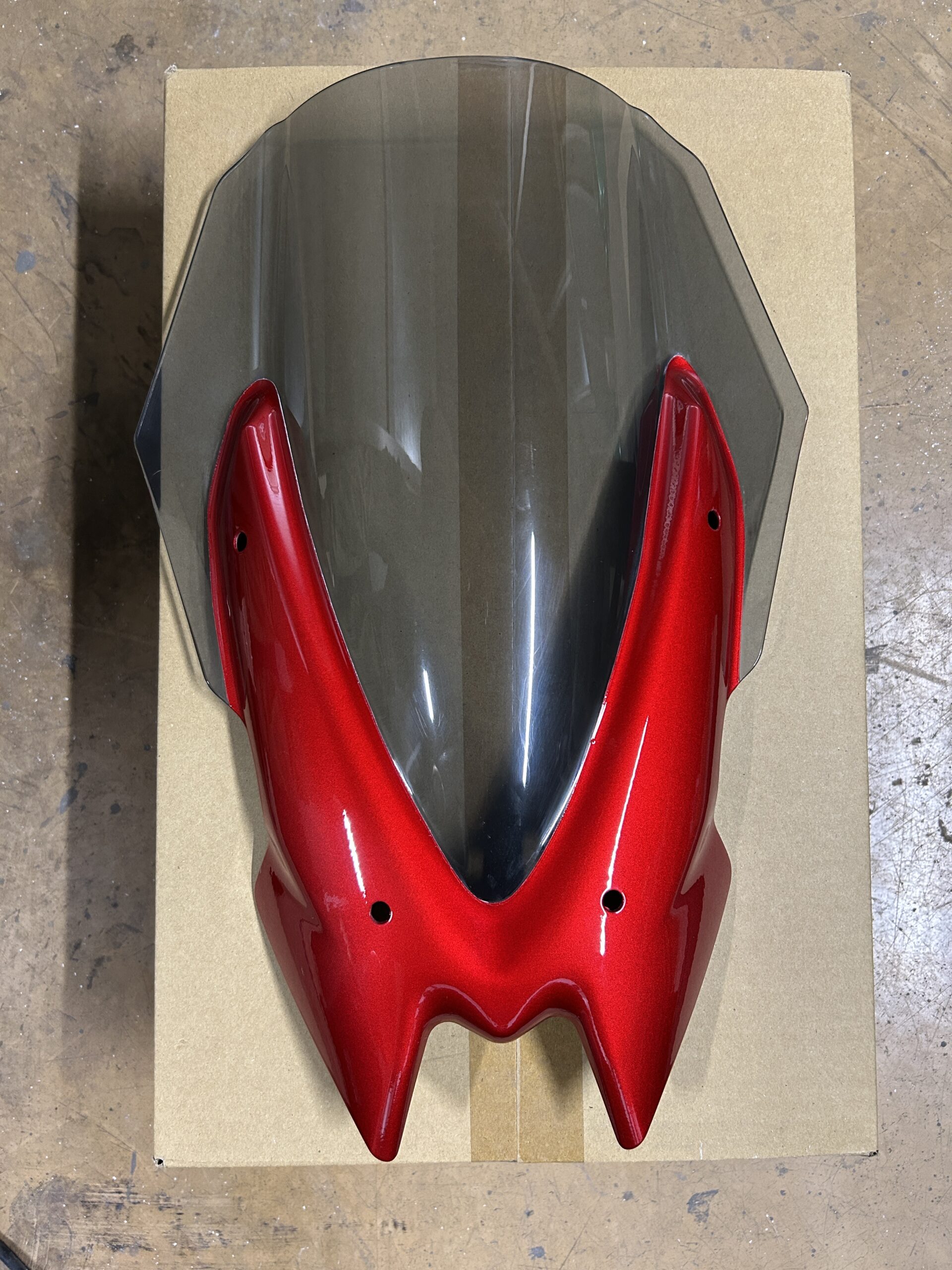 Z900（2024年式）ロングスクリーン塗装