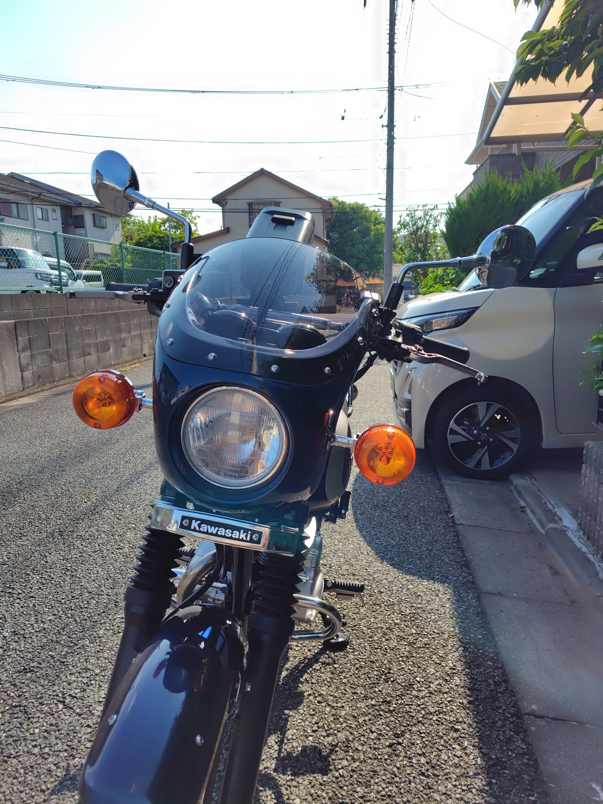W230（2025年式）ビキニカウル塗装【費用15,000円】